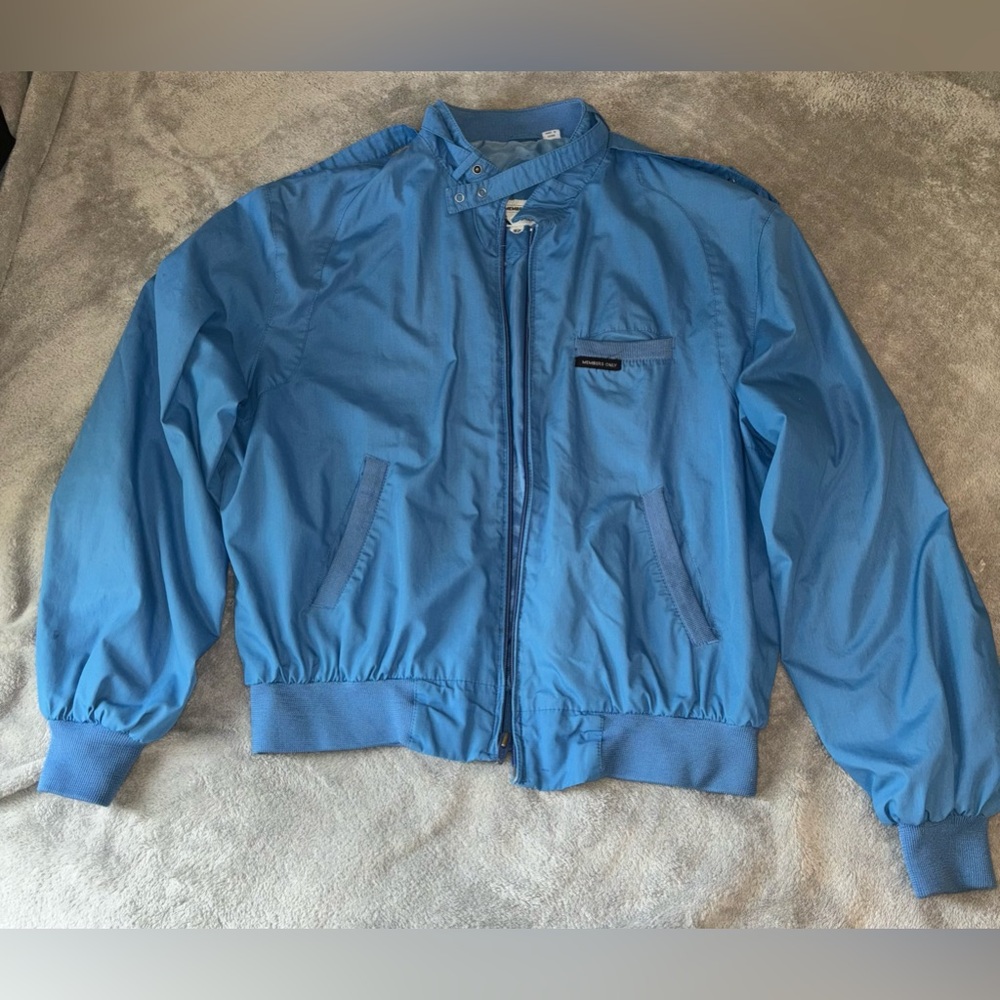 Vintage Members Only Lightweight Bomber Jacket